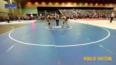 120 lbs Quarterfinal - Camilla Hathaway, South Hills Wrestling Academy vs Naveen Edmiston, West Albany Mat Club