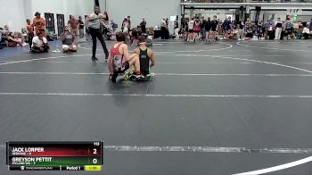 113 lbs Round 5 (8 Team) - JACK LORPER, RedNose vs Greyson Pettit, Myland WA