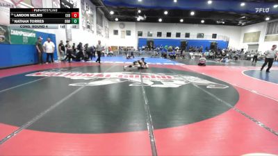 144 Boys Cons. Round 4 - Nathan Torres, Brawley vs Landon Nelms, Carlsbad