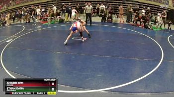 93 lbs 5th Place Match - Ethan Dana, Shootbox vs Amarri Kem, Ravage