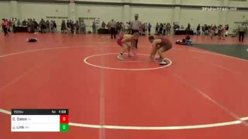 152 lbs Consolation - Colby Dalon, TN vs Jude Link, MN