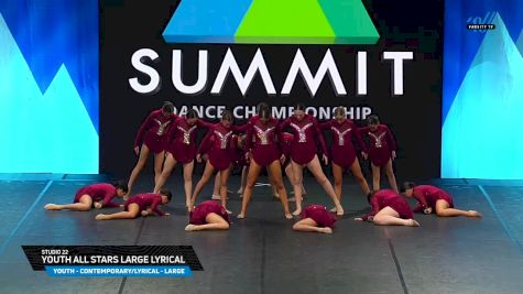Studio 22 - Youth All Stars Large Lyrical [2025 Youth - Contemporary/Lyrical - Large Semis] 2025 The Dance Summit