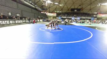 Girls 4A 100 lbs Quarterfinal - Lanaia Selig, Bonney Lake (Girls) vs Alyzah Gonzalez, Richland (Girls)