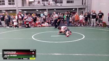60 lbs Placement (4 Team) - Easton Egan, Backyard Brawlers vs Jacob Graber, POWA