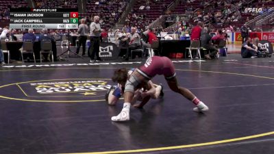 133 lbs First Round - Isaiah Jackson, Gettysburg vs Jack Campbell, Nazareth