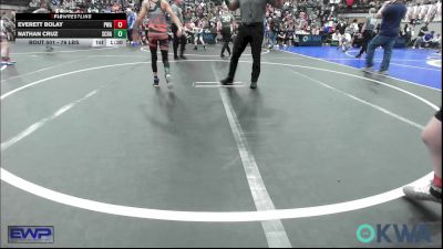 76 lbs Round Of 16 - Everett Bolay, Perry Wrestling Academy vs Nathan Cruz, Scrap Yard Training