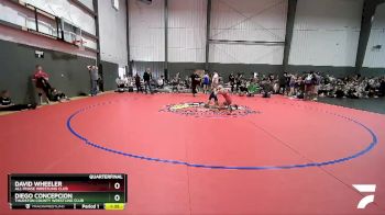 100-106 lbs Quarterfinal - David Wheeler, All-Phase Wrestling Club vs Diego Concepcion, Thurston County Wrestling Club