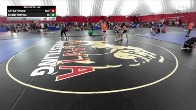 150 lbs Placement Matches (8 Team) - Brady Kittell, Denmark vs Fayez Haque, Glenbrook South B