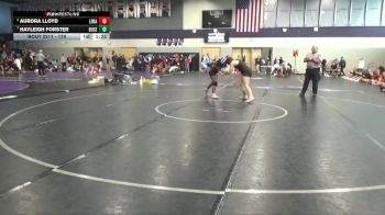 170 lbs Cons. Semi - Aurora Lloyd, Linn-Mar vs Hayleigh Forster, Dubuque Senior