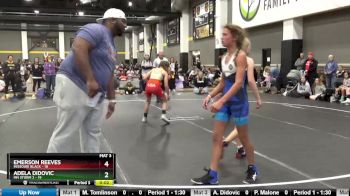 100 lbs Round 2 (4 Team) - Adela Didovic, MN Storm 2 vs Poppy Malone, Grand View WC