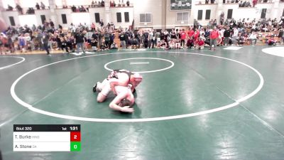 165 lbs Round Of 16 - Tucker Burke, Hingham vs Anthony Stone, Oliver Ames