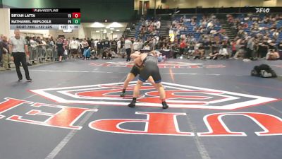 157 lbs Round Of 64 - Bryan Latta, VA vs Nathaniel Replogle, PA