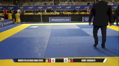 Bobby Johnson III vs Rhenzo Villas Boas Gama Costa 2026 Pan Jiu Jitsu IBJJF Championship