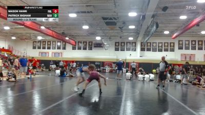 High School - 156 lbs Round 1 (3 Team) - Patrick Bigham, Warren Hills vs Mason Hawk, Phillipsburg