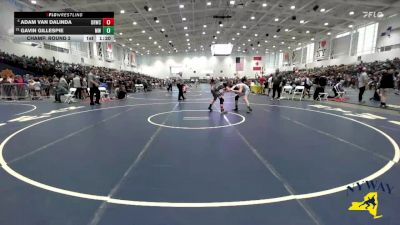 145 lbs Champ. Round 2 - Adam Van Dalinda, Deep Roots Wrestling Club vs Gavin Gillespie, Minisink Wrestling