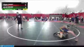 161-162 B Round 3 - Kehan Nelson, Thief River Falls vs Colin O`Grady, Oswego