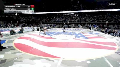 Semifinal - Tray Weiss, Custer vs Gannon Gilligan, Kingsbury County