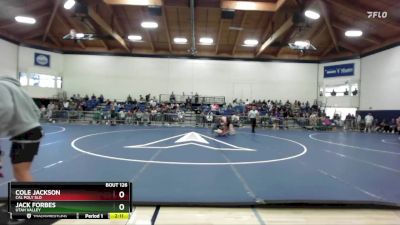 285 lbs Semifinal - Jack Forbes, Utah Valley vs Cole Jackson, Cal Poly SLO