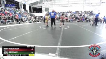 70 lbs Semifinal - Kroy Kirkpatrick, WTC vs Cruz Gonzalez, Bobcat