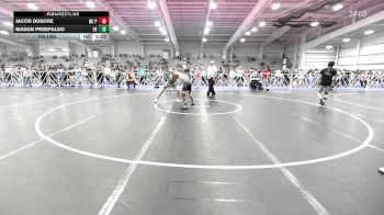 126 lbs Rr Rnd 1 - Jacob Dusche, NC Pride Wrestling Club vs Mason Przepaldo, Flickr Boyz Aces