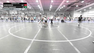 126 lbs Rr Rnd 1 - Jacob Dusche, NC Pride Wrestling Club vs Mason Przepaldo, Flickr Boyz Aces