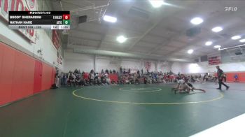 106 lbs Quarterfinal - Nathan Hare, Aztec vs Brody Gherardini, Grand Valley