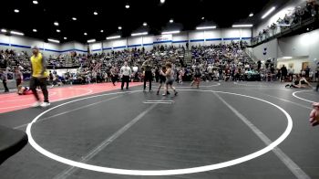 90 lbs Quarterfinal - Romeo Wynn, El Reno Wrestling Club vs Connor Hobart, Choctaw Ironman Youth Wrestling