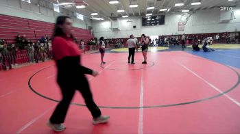 235 lbs Champ. Round 2 - Reina Whitlock, Oakland Tech Senior H S vs Yvette Calixto, Hayward