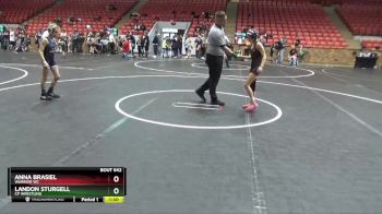 72-76 lbs Round 4 - Landon Sturgell, CP Wrestling vs Anna Brasiel, Warrior WC