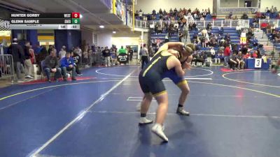 189 lbs Consy 5 - Hunter Gorby, West Greene vs Glenn Sample, Saegertown