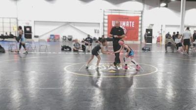 55 lbs Rr Rnd 2 - Emmy Lashaway, Lady Warriors Wrestling Club - GK12E vs Mila Thao, NC Gold - GK12E