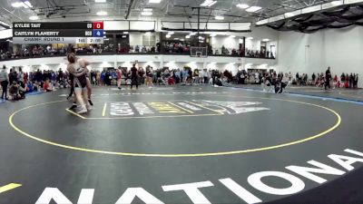 160A Champ. Round 1 - Kylee Tait, Campbellsville University vs Caitlyn Flaherty, North Central University