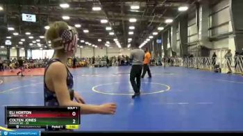 92 lbs Round 1 (6 Team) - Eli Horton, Combat WC vs Colten Jones, Ranger WC