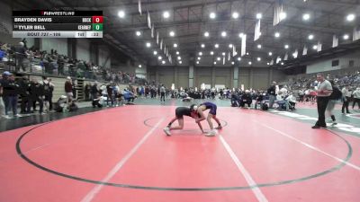 106 lbs Cons. Round 2 - Brayden Davis, Rockwall vs Tyler Bell, Kearney