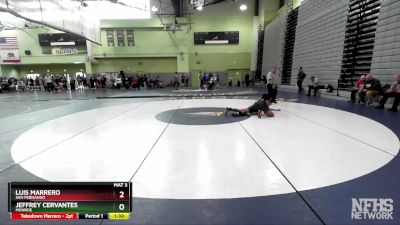 150 lbs Quarterfinal - Luis Marrero, SAN FERNANDO vs Jeffrey Cervantes, MONROE