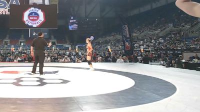 95 lbs Champ. Rd Of 64 - Aubrey Reynolds, Arkansas vs Josephine Reeves, Florida