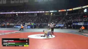 I-102 lbs Champ. Round 2 - Dunia Sibomana, Long Beach vs Freddy Pagan, Fulton