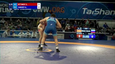 92 kg Round Of 16 - Stole Eftimov, Mkd vs Azamat Zakuev, Rus