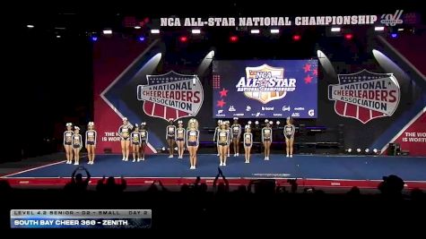 South Bay Cheer 360 - Zenith [2026 L4.2 Senior - D2 - Small Day 2] 2026 NCA All-Star National Championship