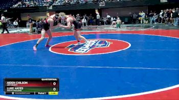 6A-165 lbs Quarterfinal - Aiden Chilson, Lee County vs Luke Hayes, South Paulding