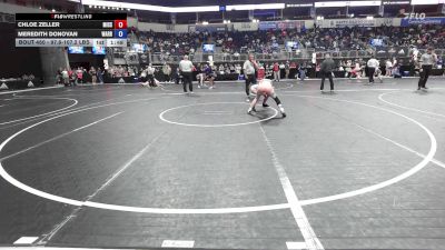 97.6-107.2 lbs Consi Of 16 #2 - Chloe Zeller, Missouri Outlaws vs Meredith Donovan, Warrenton Wrestling Club