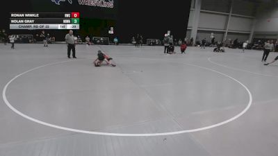 88 lbs Champ. Rd Of 32 - Ronan Winkle, Raw Wrestling Club vs Nolan Gray, North DeSoto Wrestling Academy