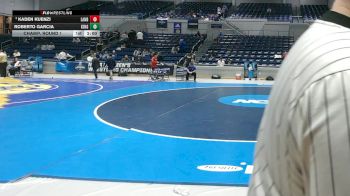 125 lbs Champ. Round 1 - Kaden Kuenzi, Lander vs Roberto Garcia, King