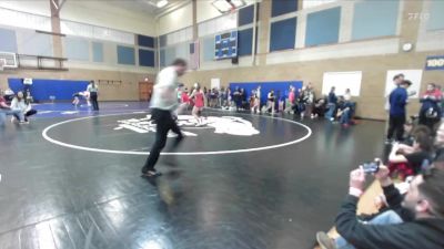 110lbs Cons. Round 2 - Ki`lea Durham, Prairie (Girls) vs Kalea Roberts, Lakes (Girls)