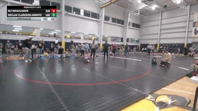50 lbs 5th Place - Eli Magalhaes, Florham Park vs Declan Clarkson-Arroyo, Lansdowne