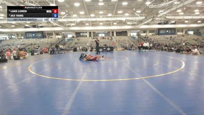 113 lbs 1st Place Match - Luke Loren, Monster Garage vs Jax Vang