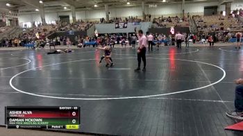 65 lbs Cons. Round 2 - Asher Alva, Young Bucs vs Damian McKown, Irish Pride Wrestling Academy