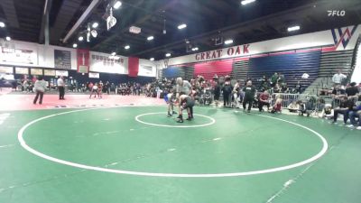144 lbs Champ. Round 2 - Nathan Cauwel, Chino vs Aaiden Gonzalez, Rancho Verde