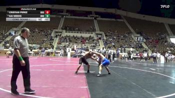 5A 190 lbs Cons. Round 1 - Kai Weeks, Elberta HS vs Cristian Perez, Beauregard HS