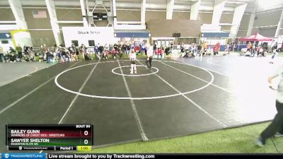 62 lbs Round 4 - Bailey Gunn, Warriors Of Christ WOC- Wrestling vs Sawyer Shelton, Evanston Elite WC